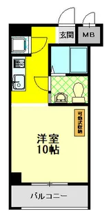 レーブ【2階】の間取り