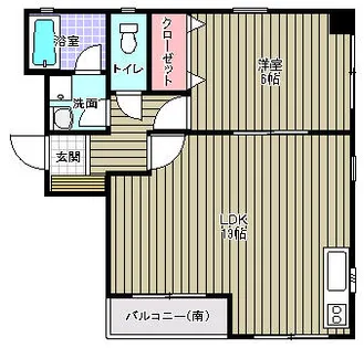 ガーデンハイツ【2階】の間取り