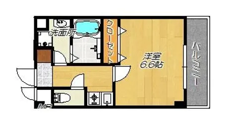 アーキビルド【3階】の間取り