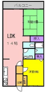 グランシャリオ【501号室】の間取り