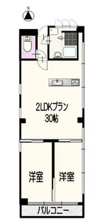 愛知県名古屋市東区代官町【マンション】の間取り