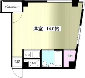 祇園ZENビル【3階】の間取り