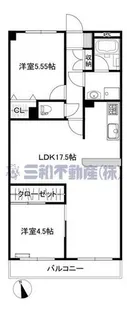 祥栄ビル【4階】の間取り