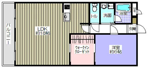 エステート吉田【3階】の間取り