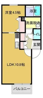 デリス・メゾン輪西【301号室】の間取り