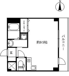 奈良県奈良市下三条町【マンション】の間取り