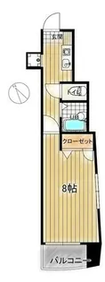 KMマンション北九大前【903号室】の間取り