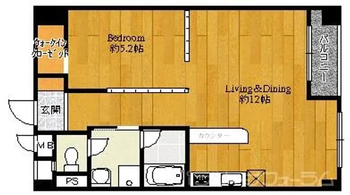 KOSHIENGUCHI HOUSE【4階】の間取り
