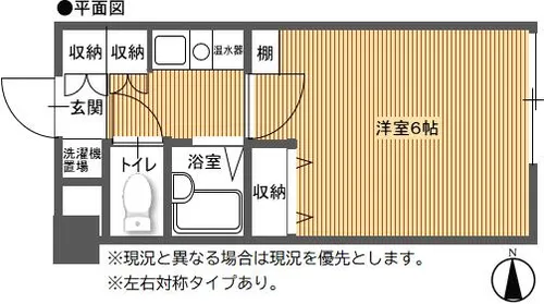 リッチハーベスト 南棟【302号室】の間取り