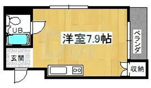 マットハウス銀座堂【2階】の間取り