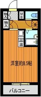 メゾンエステール【302号室】の間取り