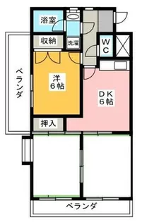 アーバン20【2i号室】の間取り