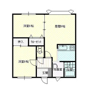 アプリコート21A【202号室】の間取り