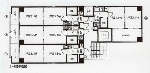 エトランゼ【304号室】の間取り