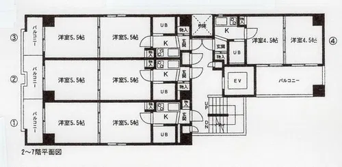 エトランゼ【304号室】の間取り