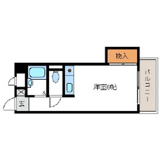 オークヒル東篠崎B棟【403号室】の間取り