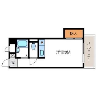オークヒル東篠崎B棟【403号室】の間取り