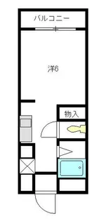 ビーハイブショウワ【3階】の間取り