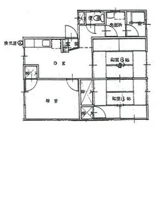 パークサイド高峰の里B棟【202号室】の間取り