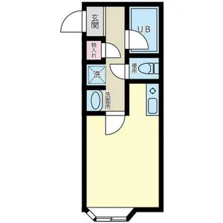 シティルーム門司港【2階】の間取り