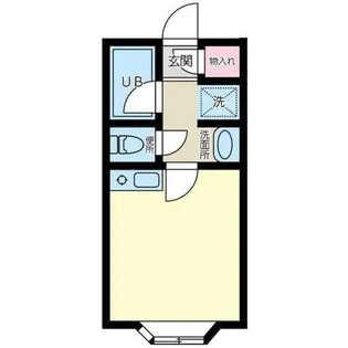 シティルーム門司港【1階】の間取り