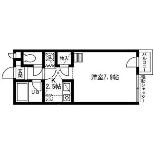 セザンヌ大岩2【202号室】の間取り