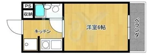 メゾン・キク【203号室】の間取り