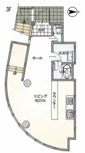 THE HOME【3号室】の間取り
