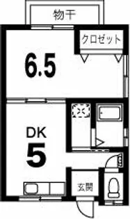 ハイツ和泉【2階】の間取り