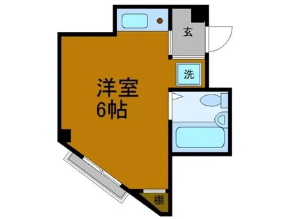 コバルト平野駅前【3階】の間取り