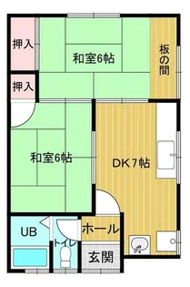 井上アパート【2階】の間取り
