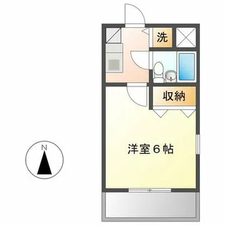 メゾン・ド青山【1階】の間取り