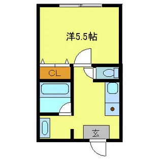 藤井ビル【302号室】の間取り