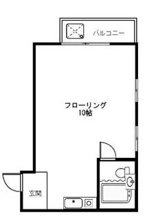 新町シャルム春奈【205号室】の間取り