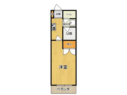 イオメールマルス【302号室】の間取り