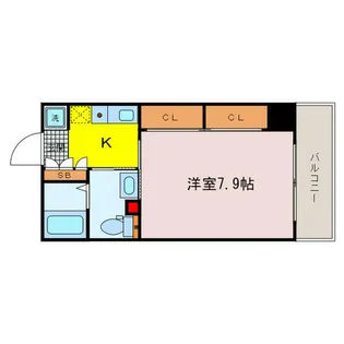 エステムコート大手前レシェンテ【11階】の間取り