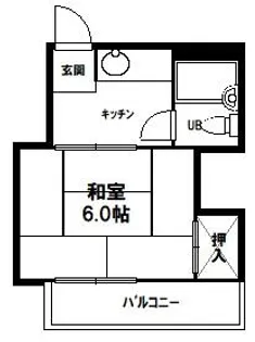 Wynn御陵【2階】の間取り