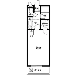 セザンヌ野依2【215号室】の間取り