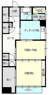 羽山磯部ビル【301号室】の間取り