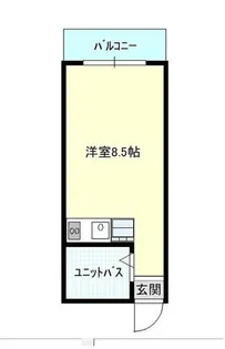 京都府舞鶴市字行永【アパート】の間取り