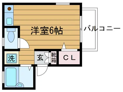 プリュムエトワール【1階】の間取り
