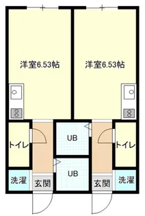 セルサス倉谷【3階】の間取り