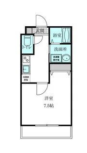 Habitacion西洞院【2階】の間取り