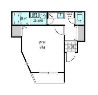 Habitacion西洞院【3階】の間取り