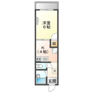 ベルハウス【305号室】の間取り