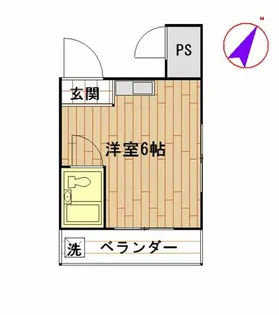 兵庫県神戸市灘区岸地通2丁目【マンション】の間取り