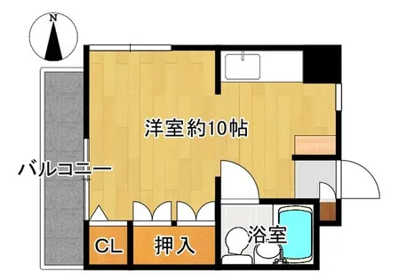 NWハイツ【302号室】の間取り
