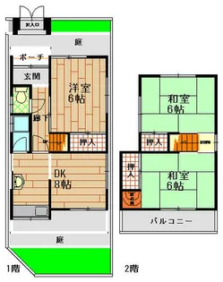 兵庫県神戸市垂水区塩屋町9丁目【一戸建】の間取り