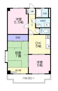 愛知県豊橋市豊岡町【マンション】の間取り