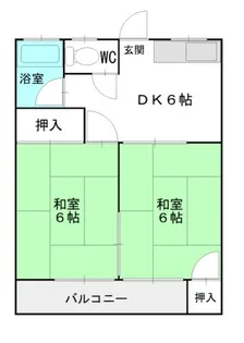 いずみ荘【1号室】の間取り